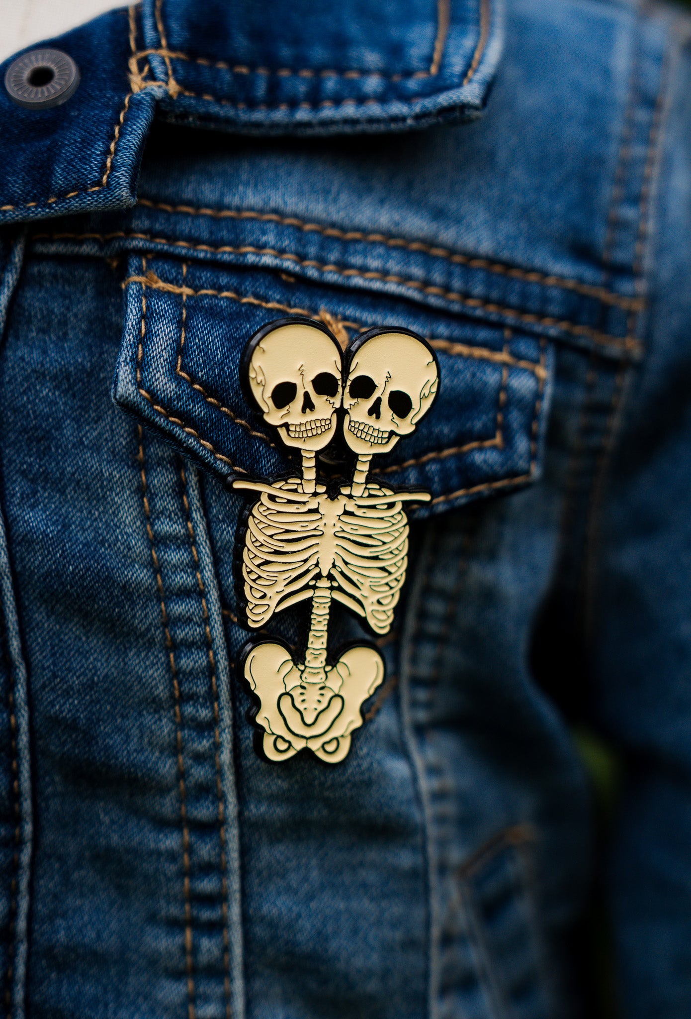 Conjoined Twins | Enamel Pin