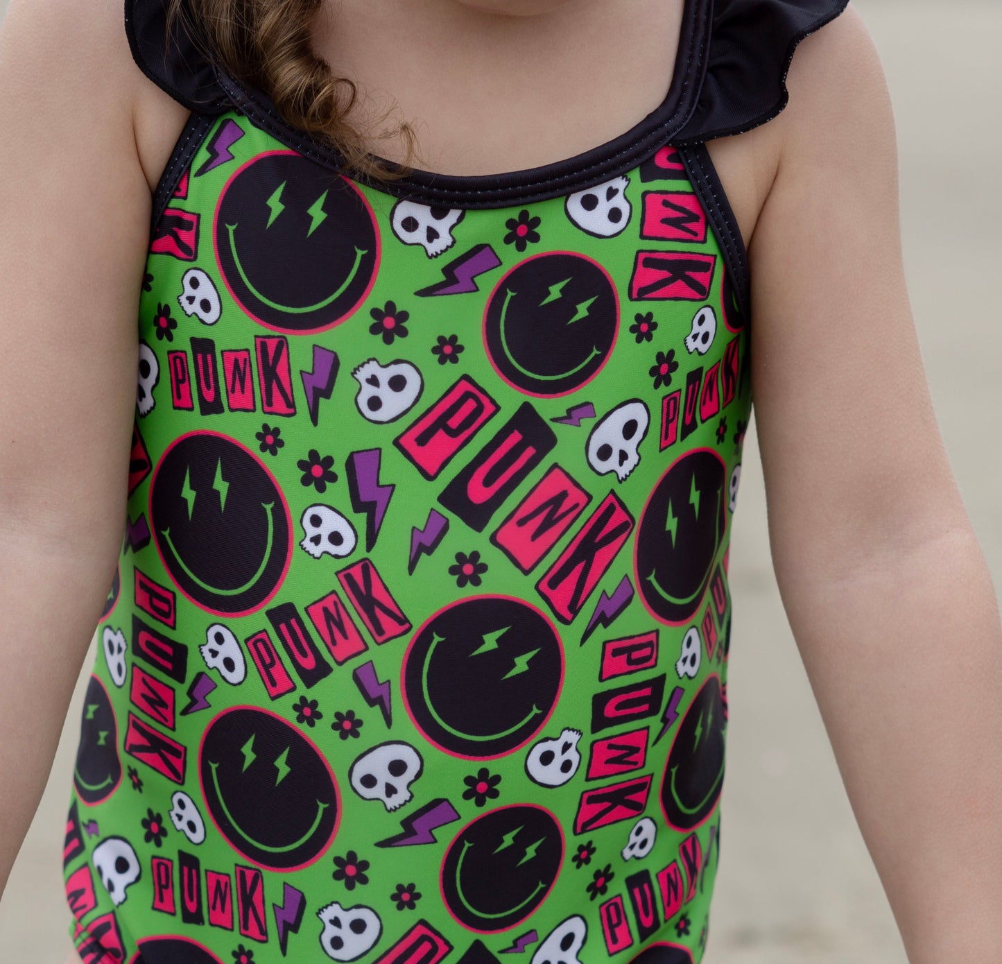 PUNK | Girls' Swim Suit