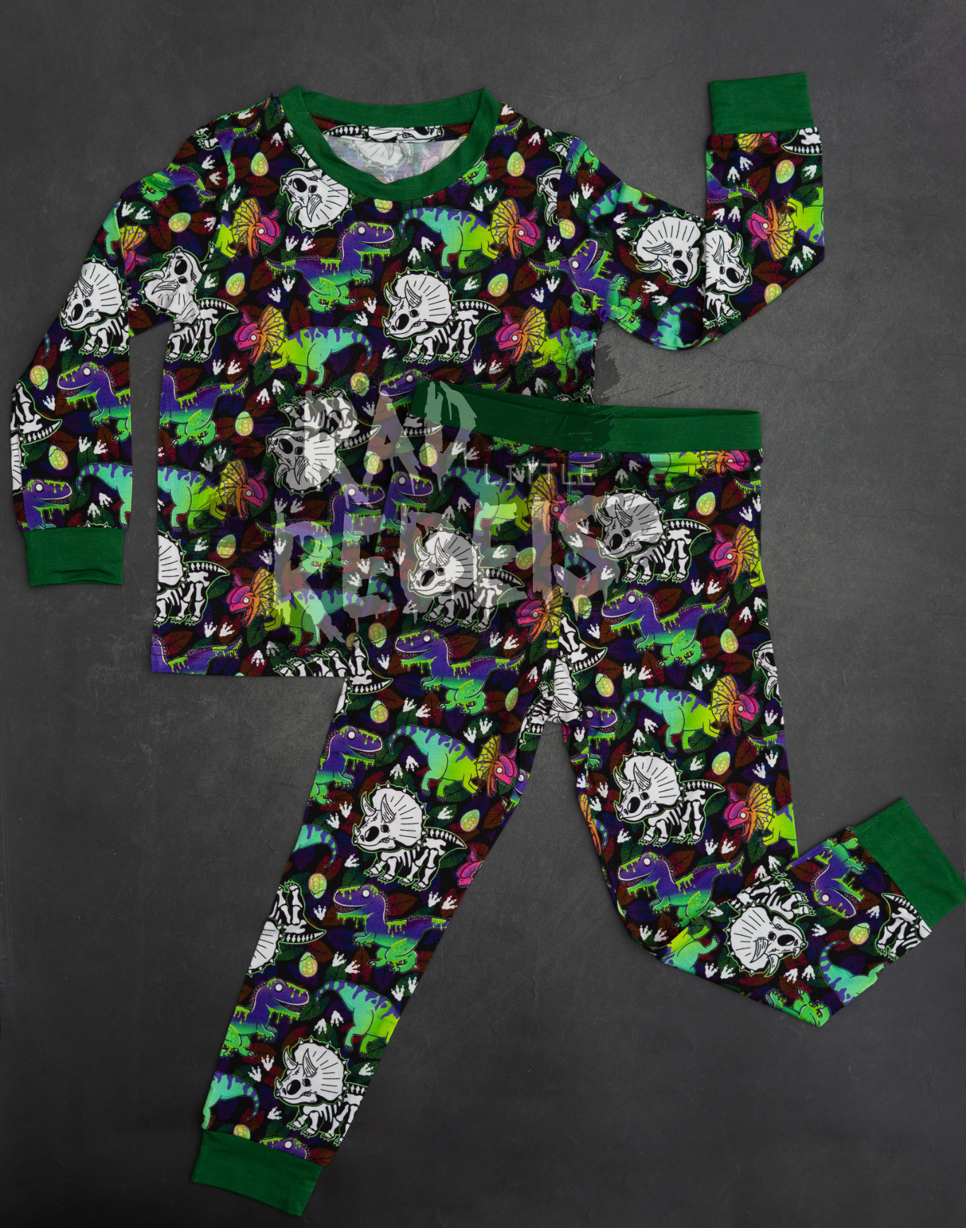 "Dino Terror" Two-Piece Pajama Set