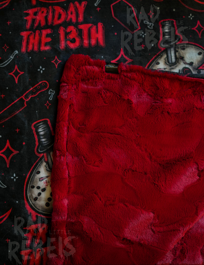 "Friday the 13th" Luxe Cuddle Blanket