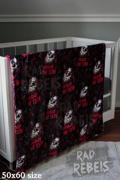 "Friday the 13th" Luxe Cuddle Blanket