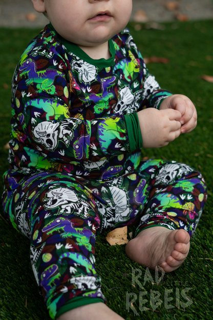 "Dino Terror" Two-Piece Pajama Set