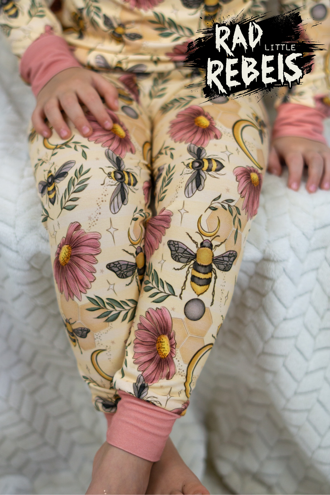 Spring Bees Two-Piece Pajama Set