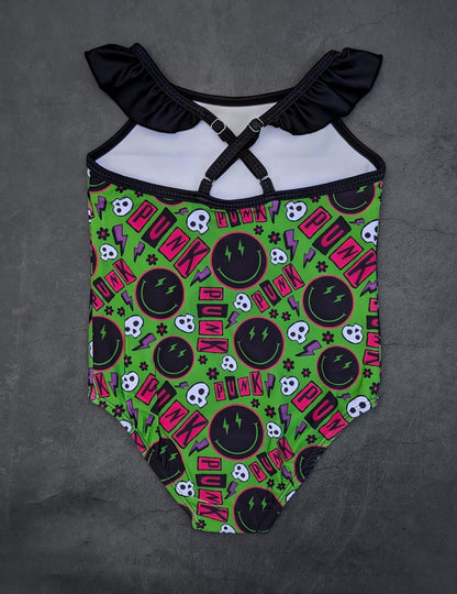 PUNK |  Girls' Swim Suit